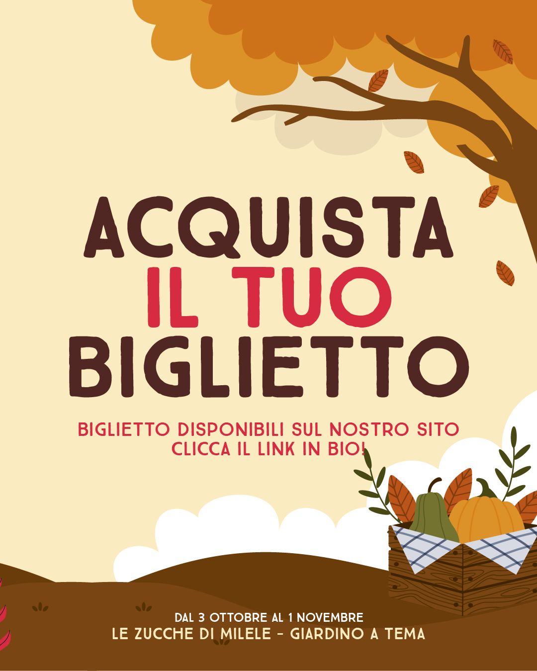 Ticket - Le Zucche di Milele
