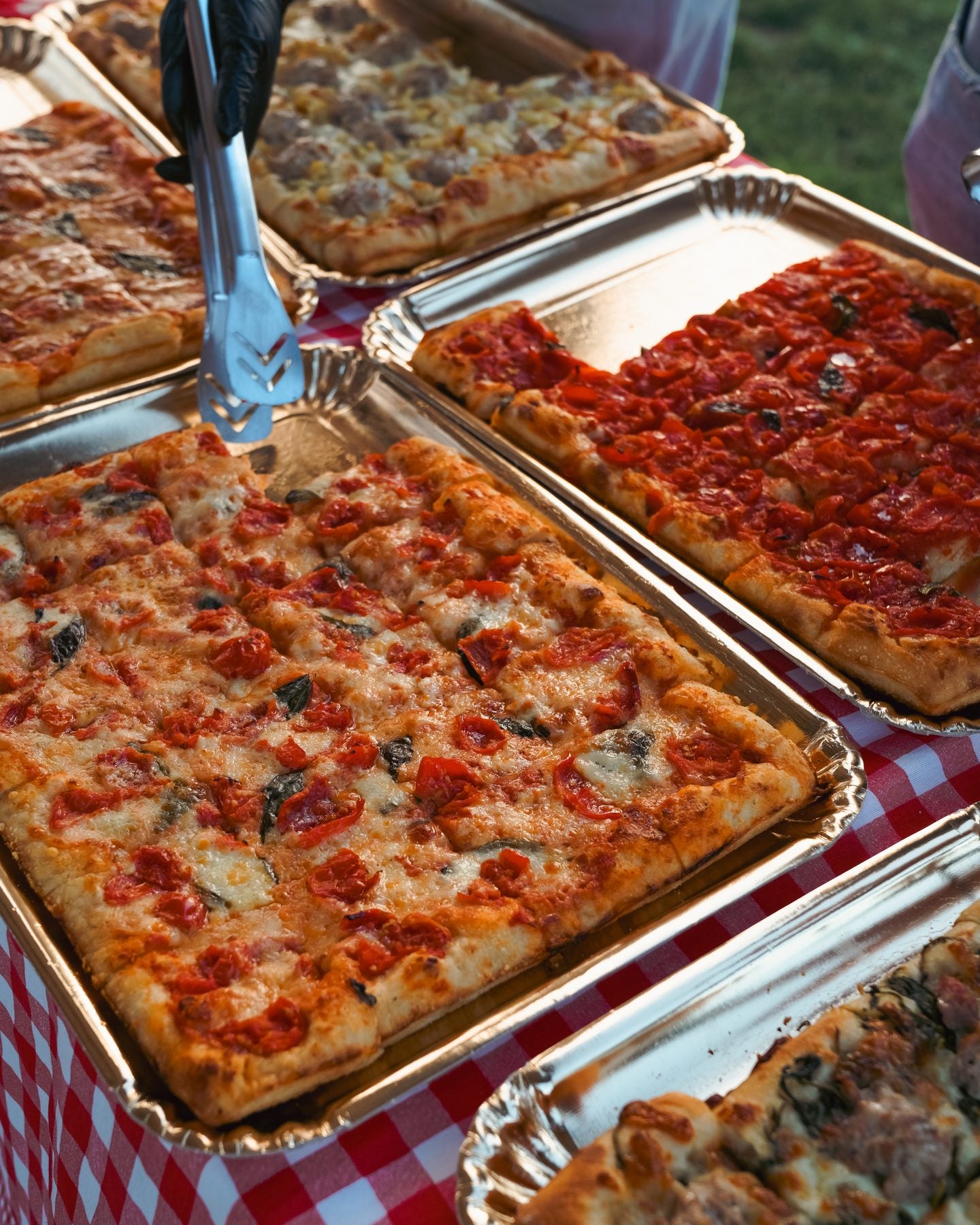 Teglie di pizza