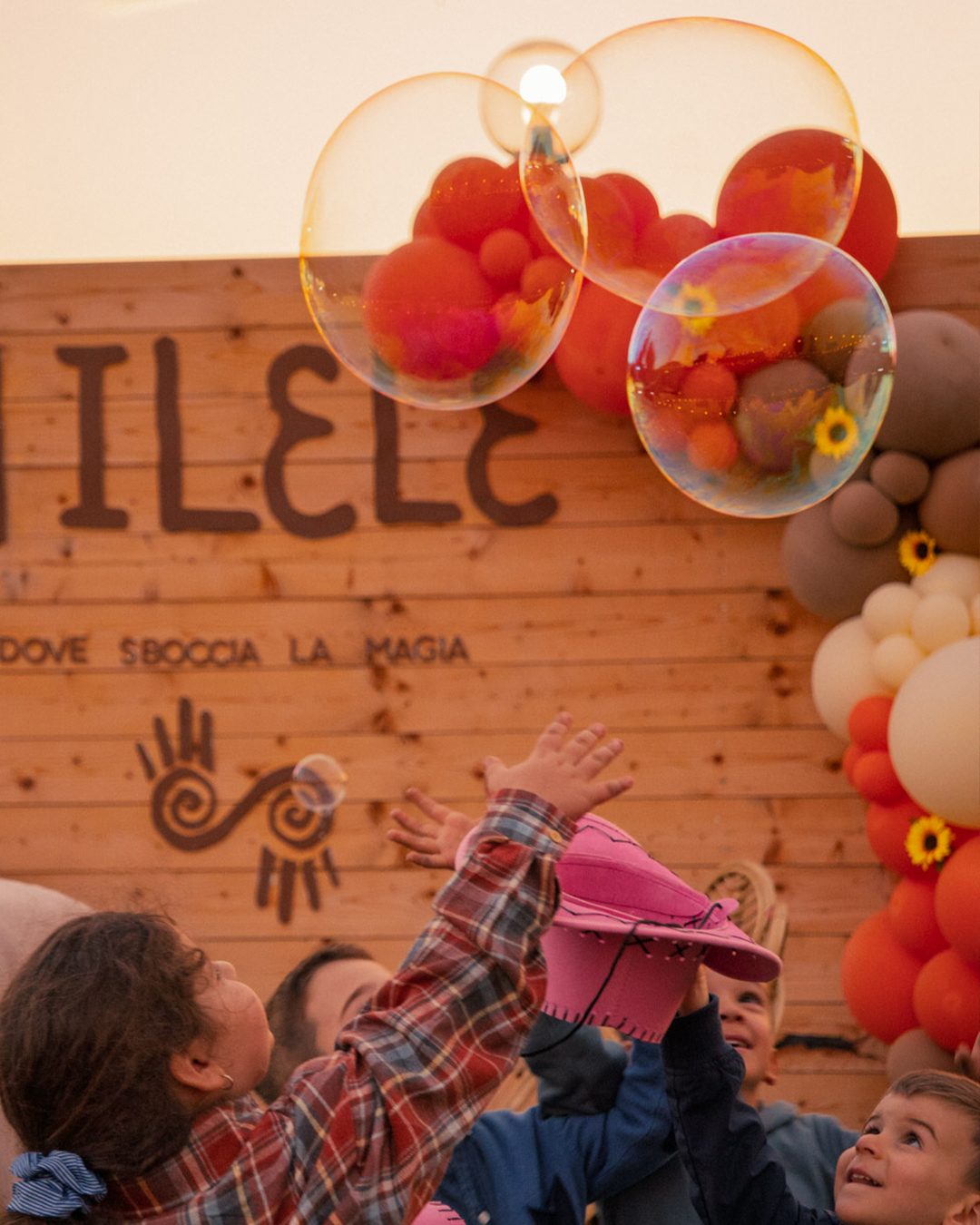 Bolle giganti bambini
