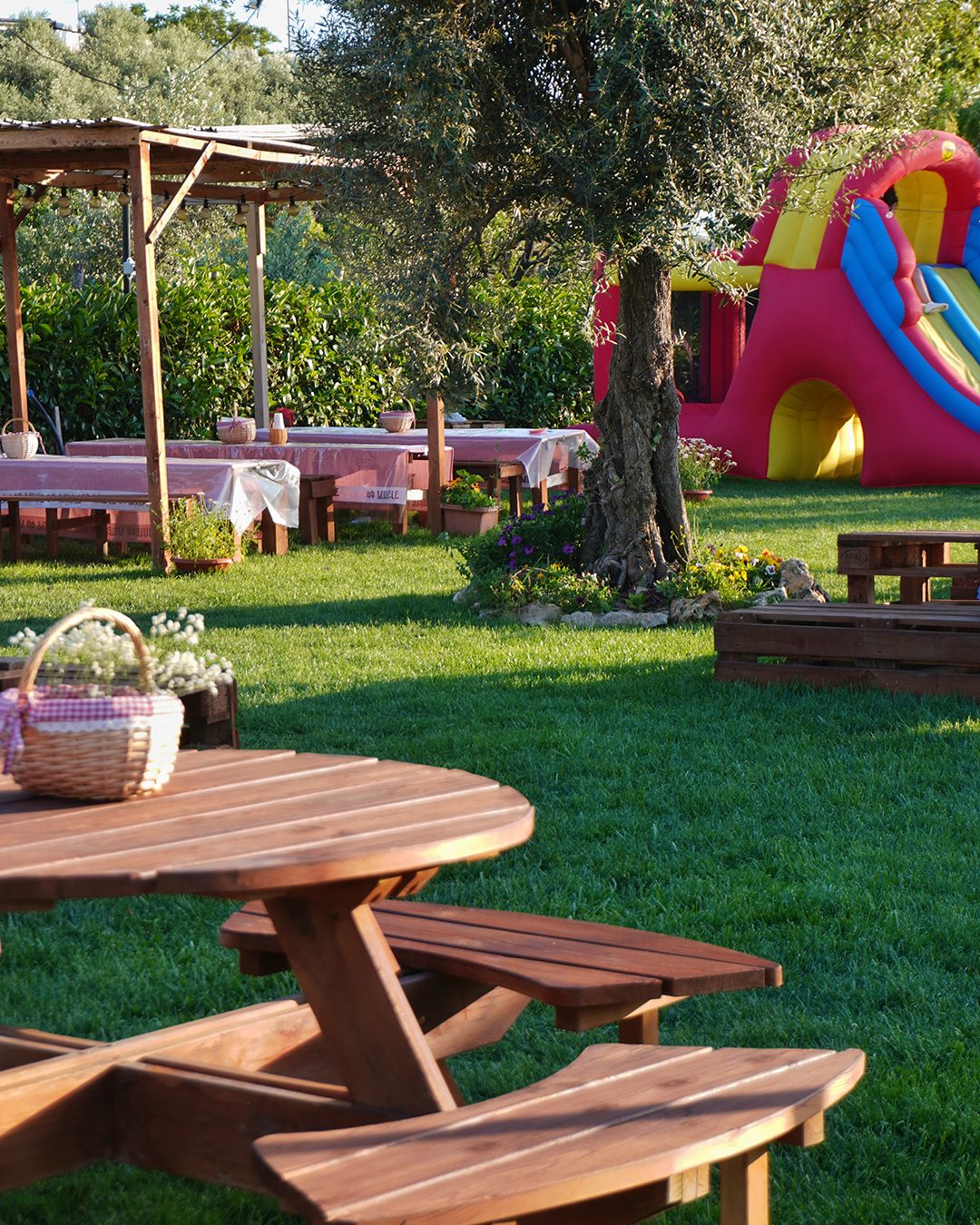 Tavolo picnic legno