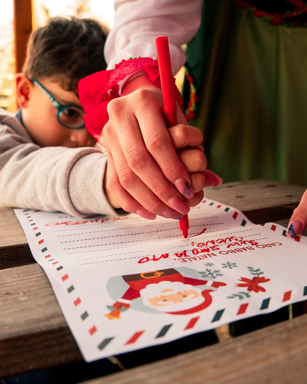 Letterina babbo natale